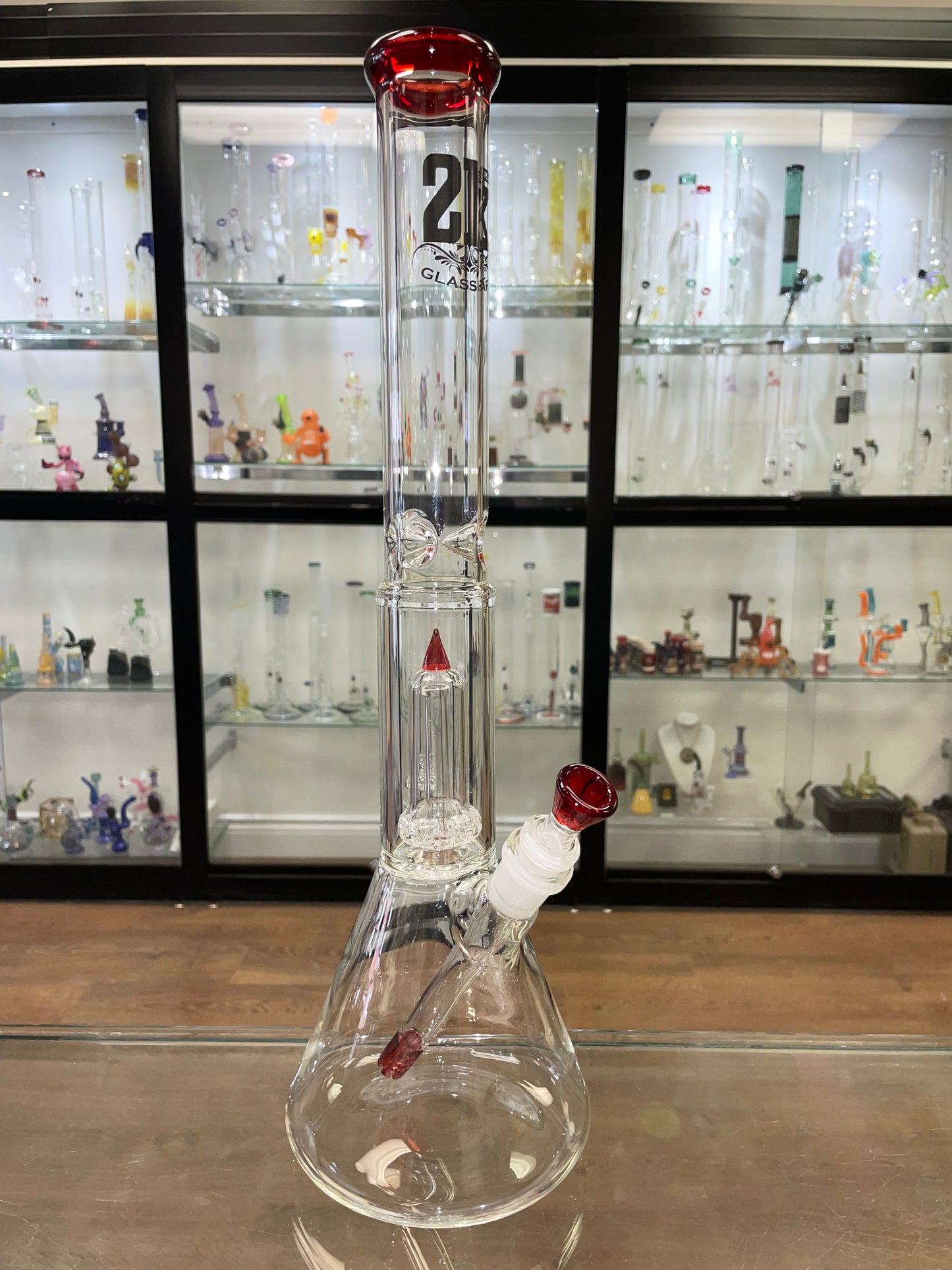 2K Beaker w/ Showerhead Perc