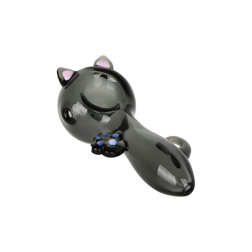 SeshGear 4" Pretty Kitty Glass Hand Pipe - Various Designs
