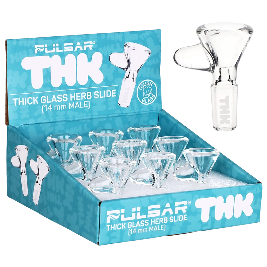Pulsar Glass 14mm THK Bowl - Clear