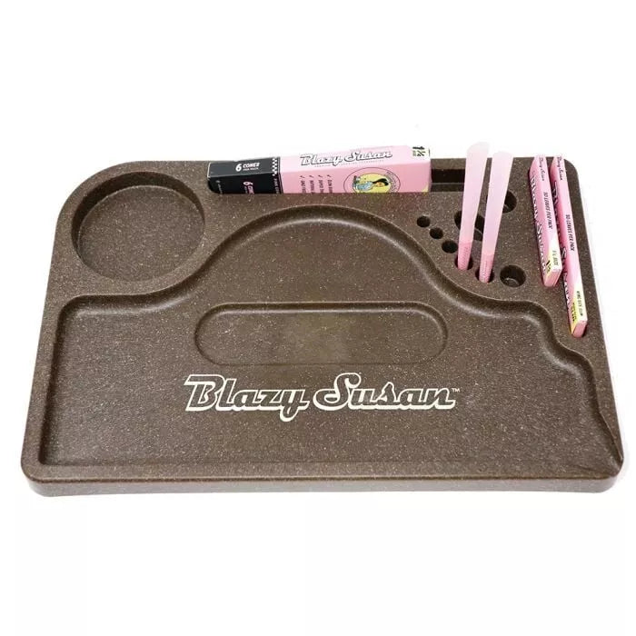 Blazy Susan Hemp Rolling Tray