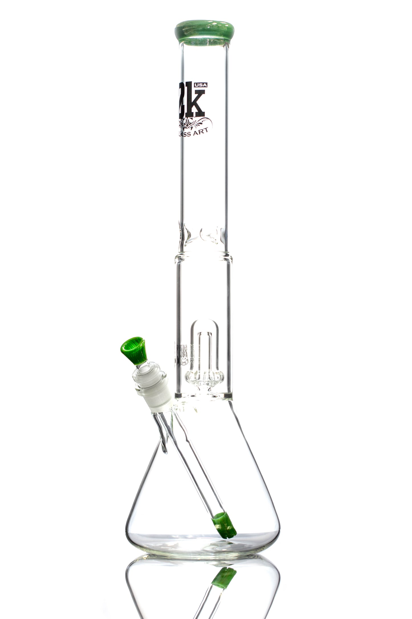 2K Beaker w/ Showerhead Perc