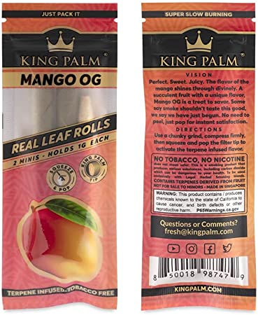 KING PALM MINI MANGO OG 2pk