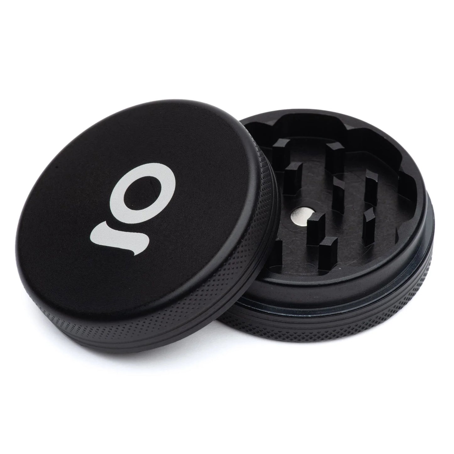 Ongrok Grinder 2pc 50mm Grinder Black