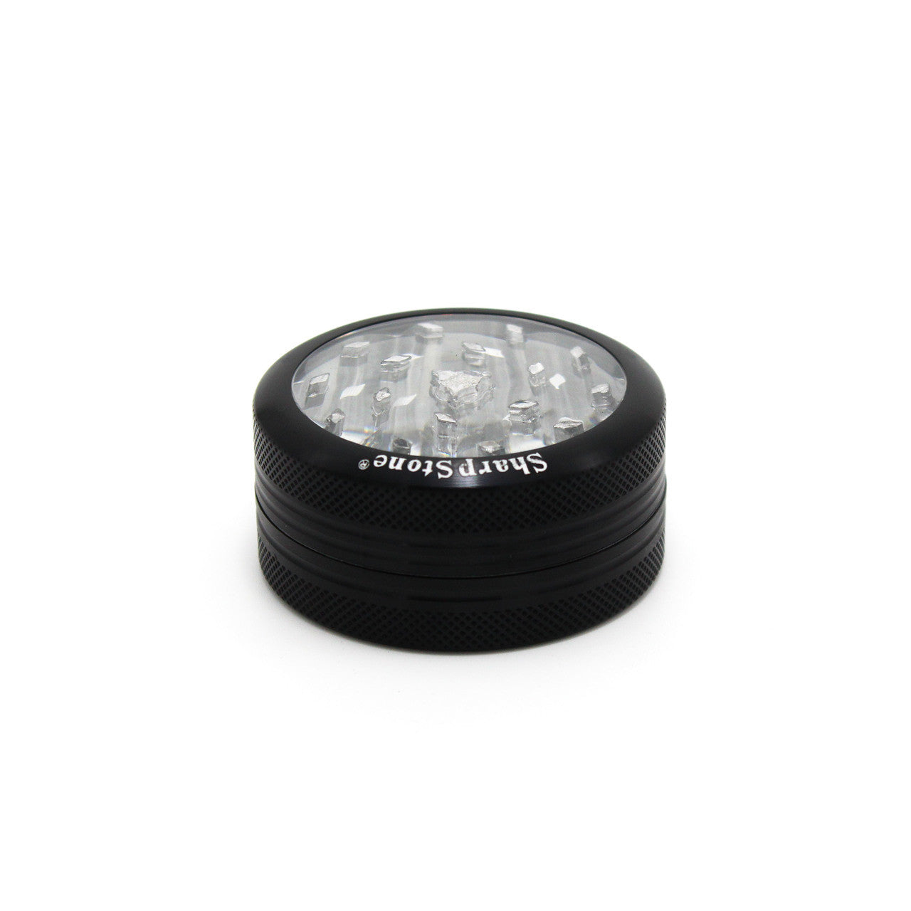 Sharpstone Clear 2Pc 2.2" Black Grinder