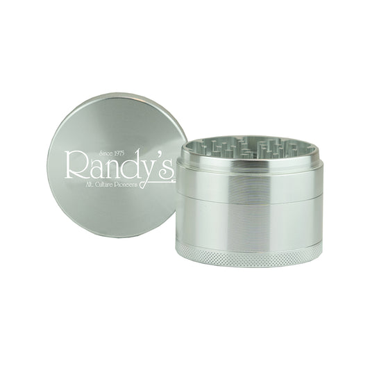 Randy's 2.2" 4pc Grinder Silver