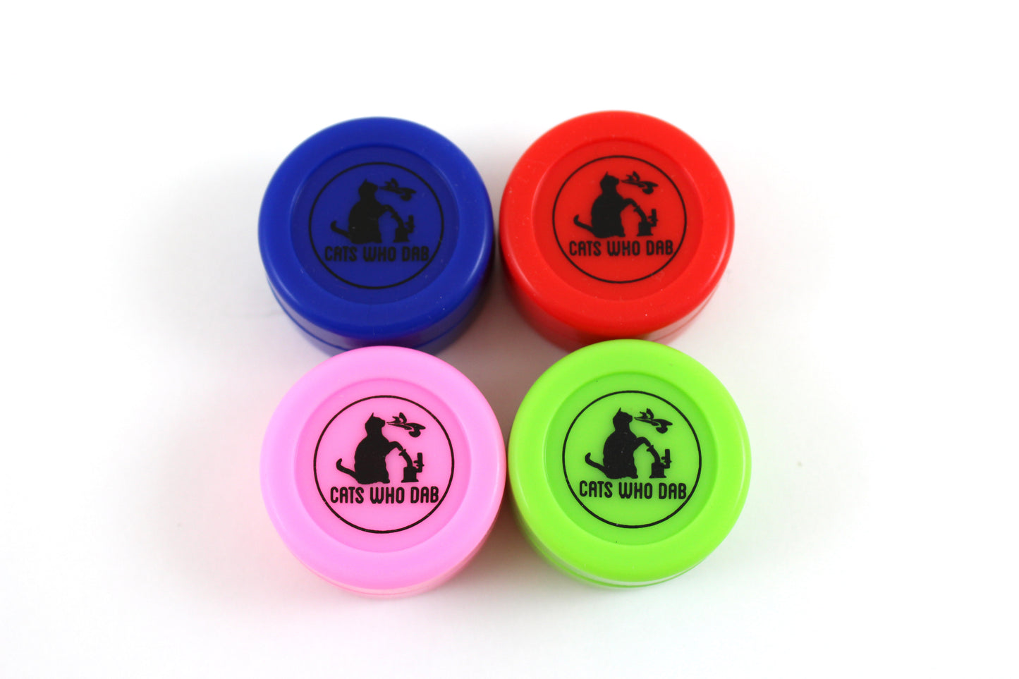 Cats Who Dab Silicone Jar 5ml - Various Colours