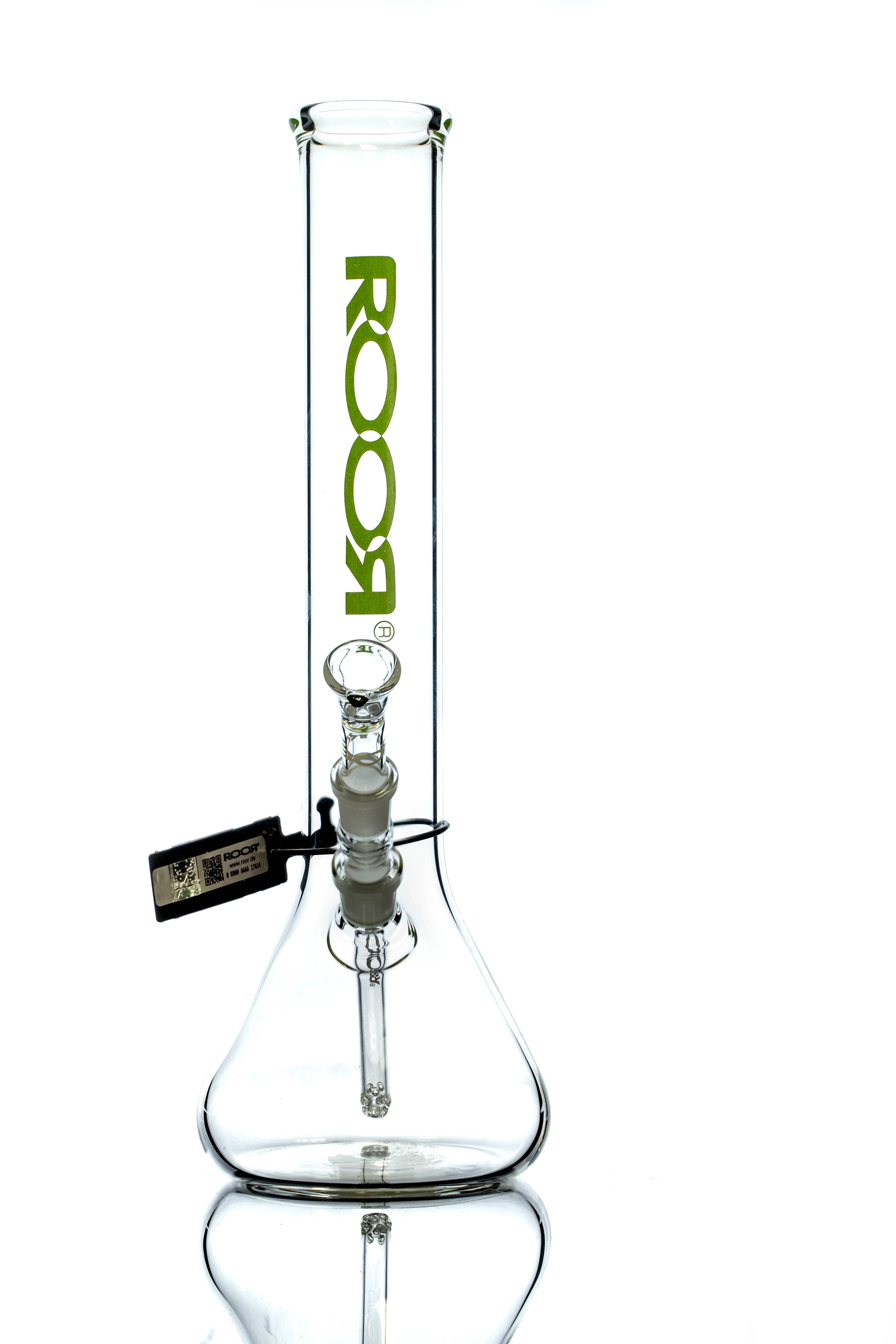 ROOR 35cm Little Sista Beaker 14mm Diffuser - Green – glassology