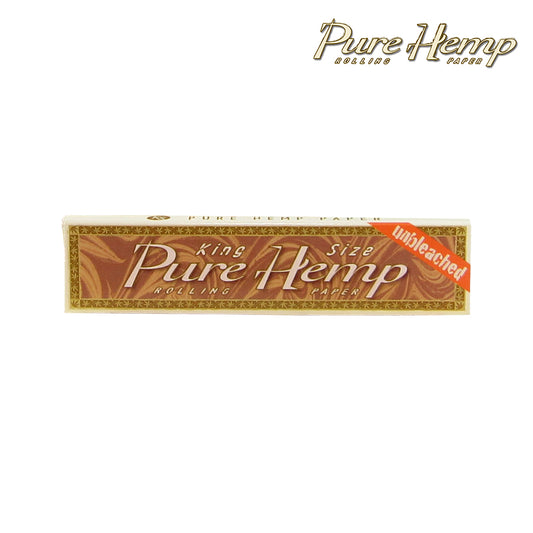 PURE HEMP Unbleached King Size Slim