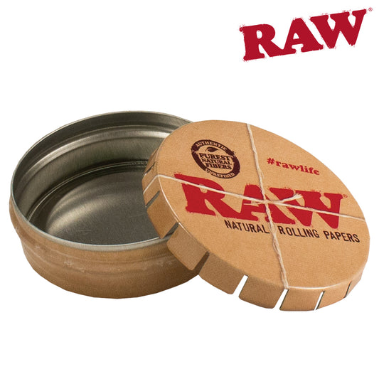 RAW TIN CASE ROUND