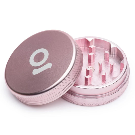 Ongrok Walnut 2pc Grinder 50mm Rose Gold