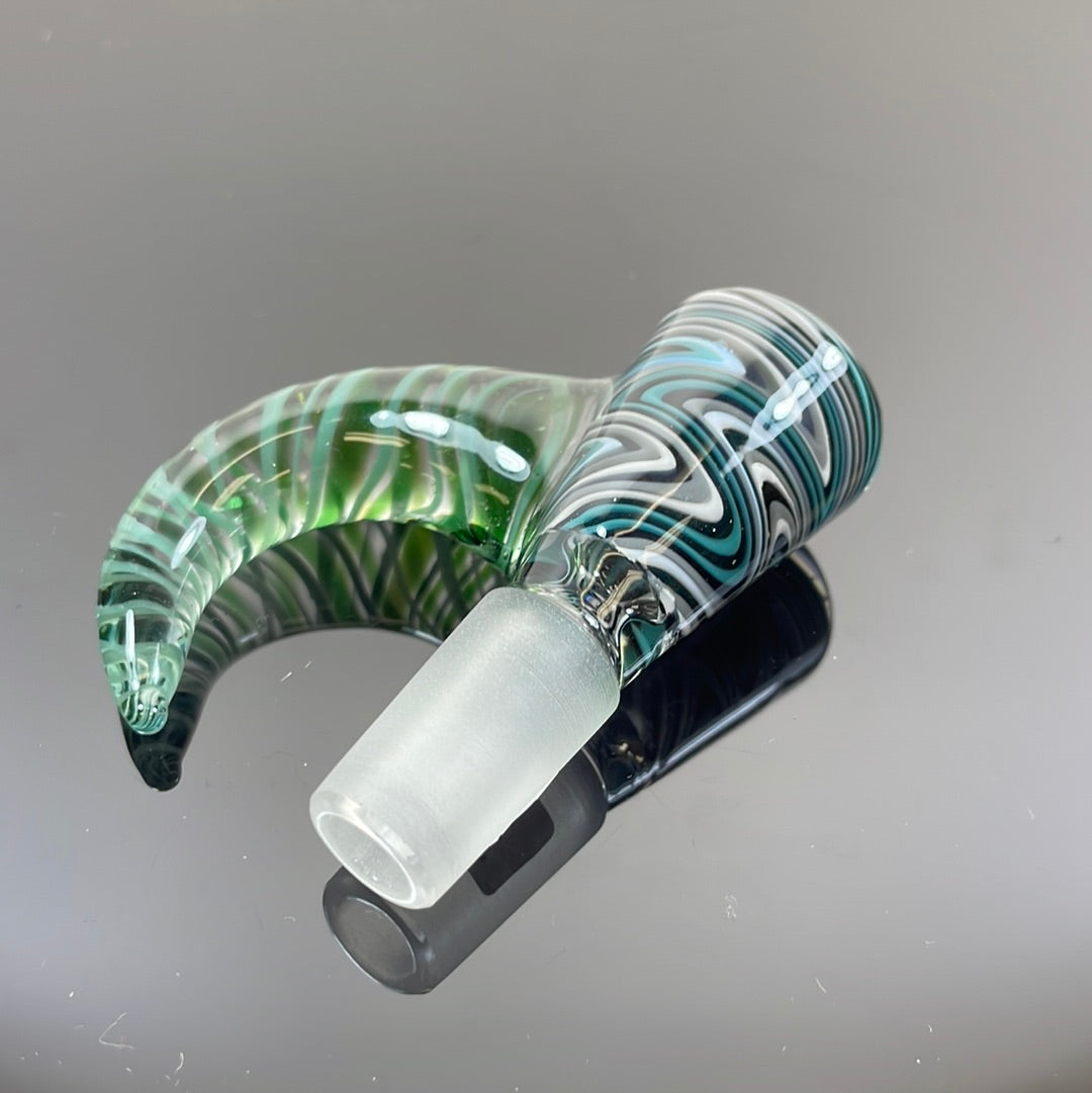 Shine 14mm Single Hole Worked Horn Bowl