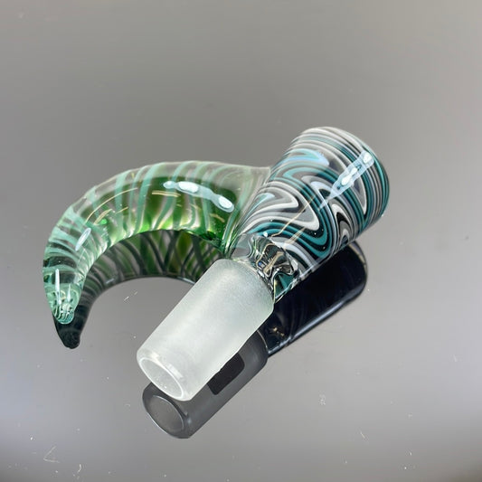Shine 14mm Single Hole Worked Horn Bowl
