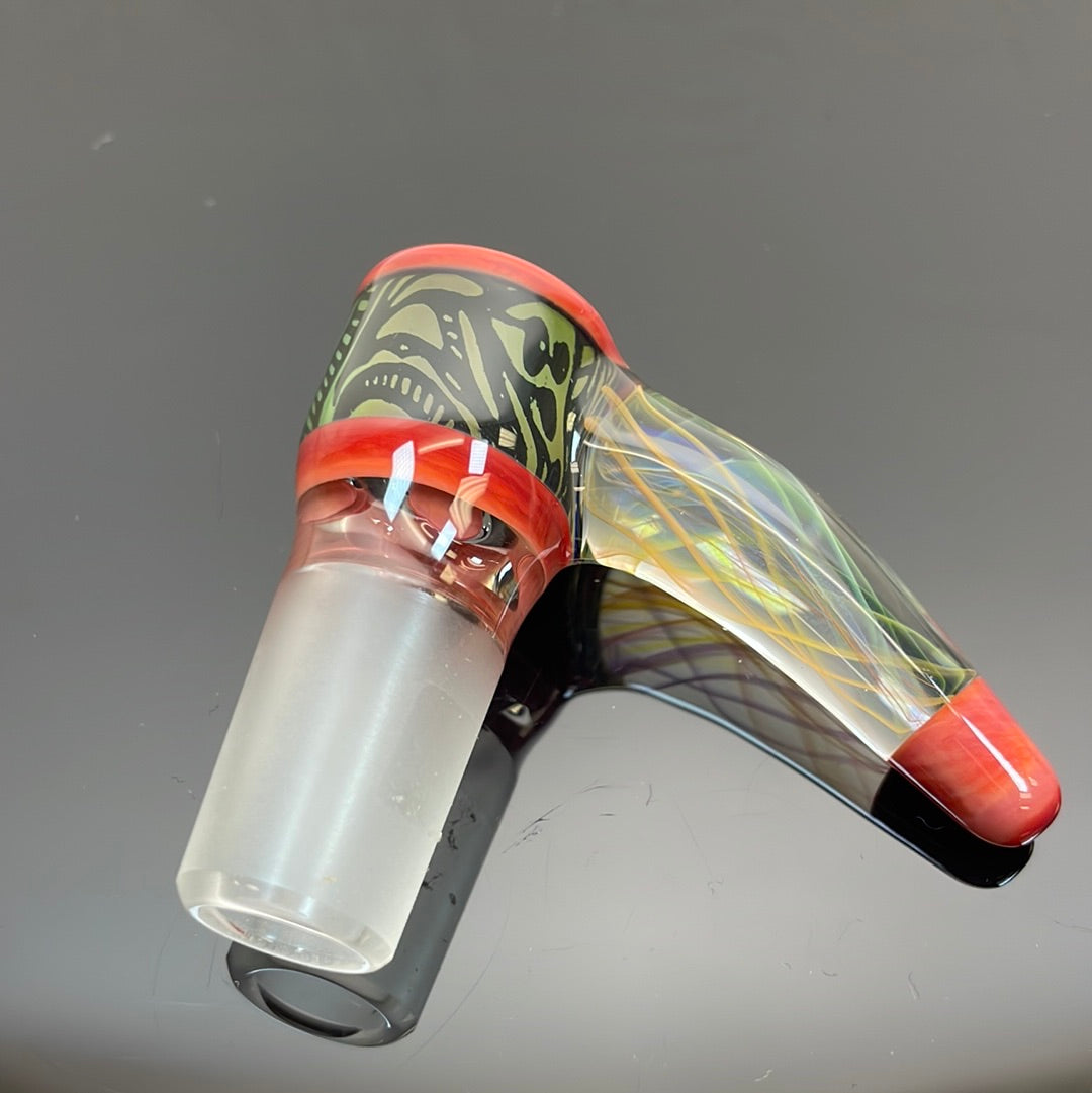 Hokey Pokey Glass Biotech Bowl W/Horn