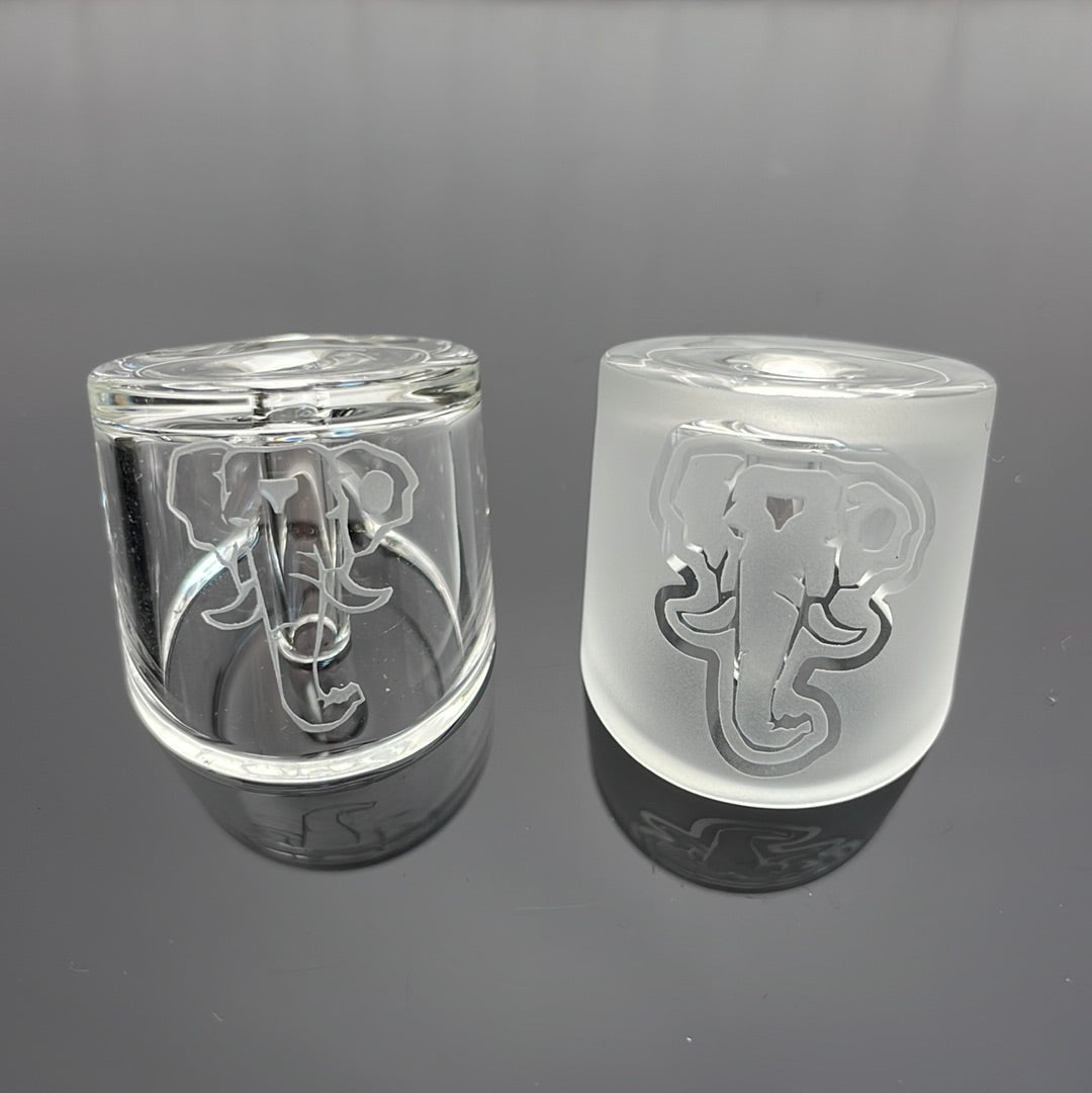 Q Heffner Qfz Carb Cap Xl Clear & Frosted