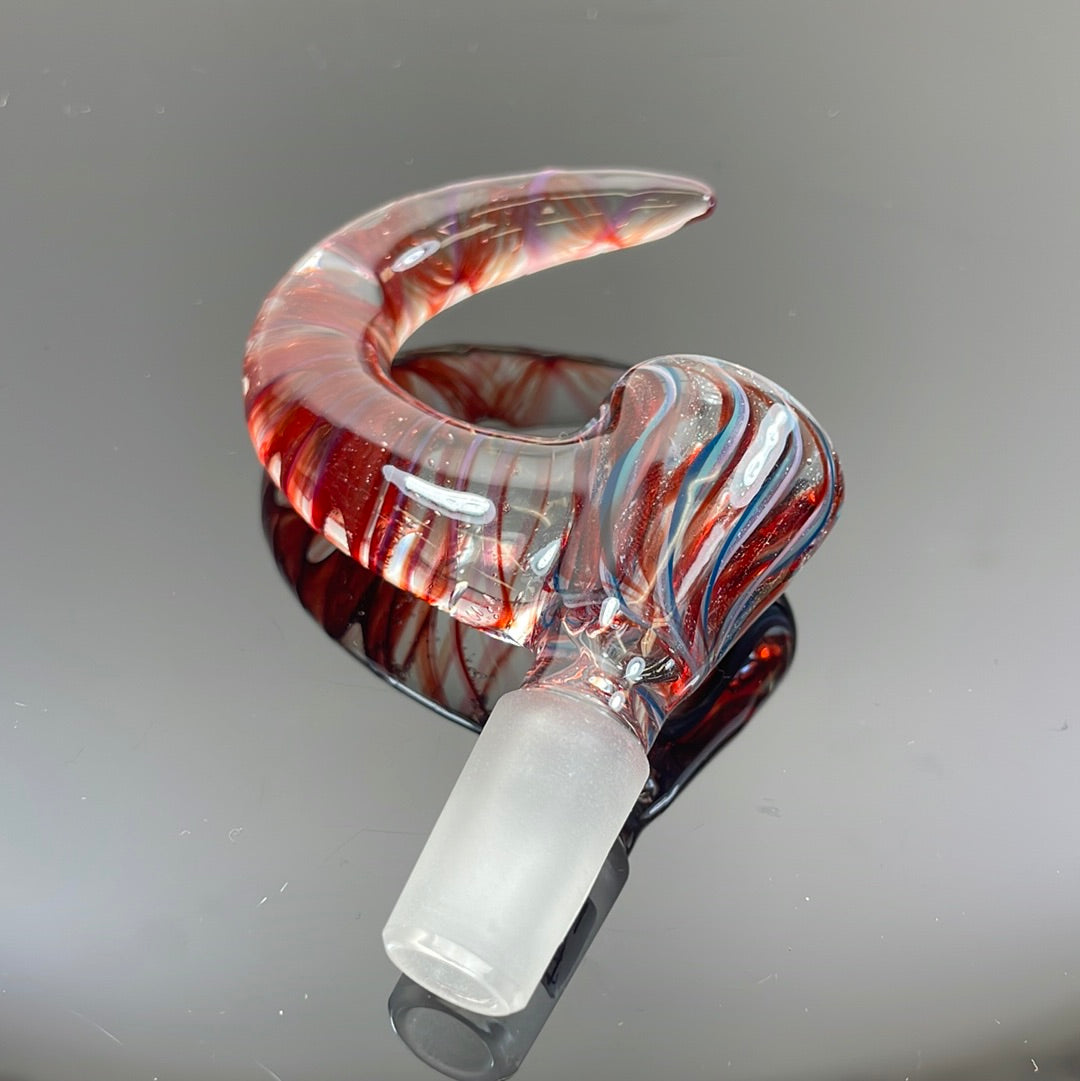 Shine 14mm Single Hole Worked Horn Bowl
