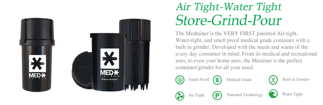 Medtainer Storage & Grinder