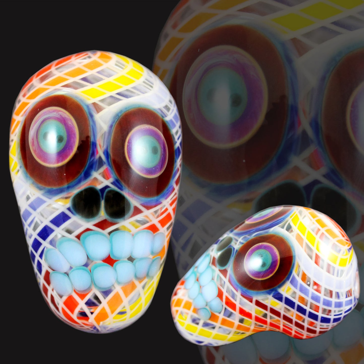 Mike Gong X Sleek Skull Pendant