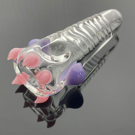 Kahuna Grubber Dry Pipe - Pink & Purple