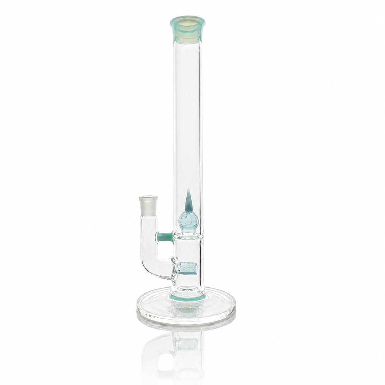 Green Belt Colour Accented Stemline Tube w/ Imperial - Aquamania