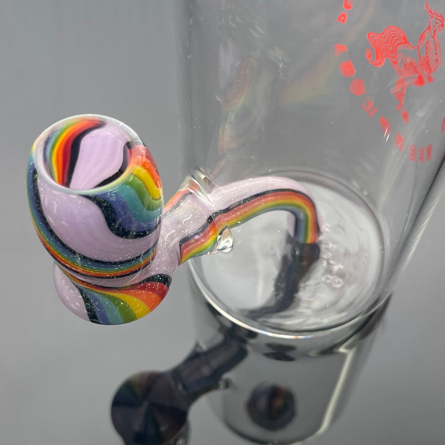 Skullfish 14mm Rainbow Dichro Skullracha Bottle