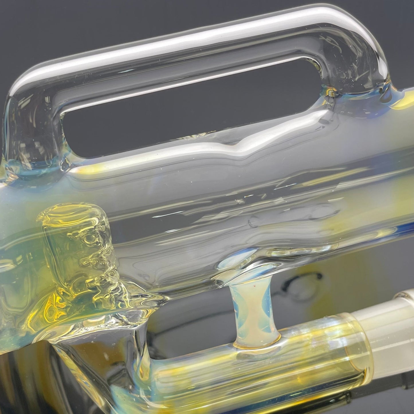 Green Belt Colour Accented Fume Inline Drain Tube - Ghost