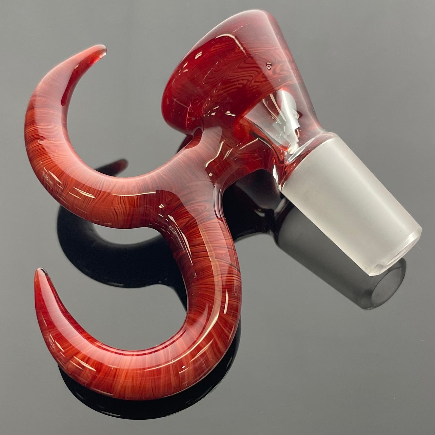 Gump Glass Bowl 2 Horn 14mm 1 Hole