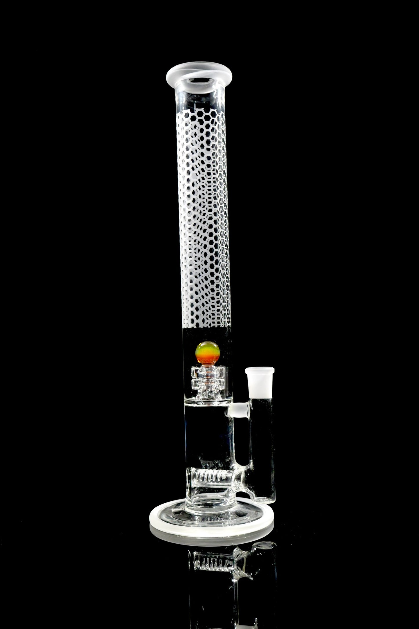 Gnob Glass 44mm 17" Reactor Stemline w/ Sandblasting - 2