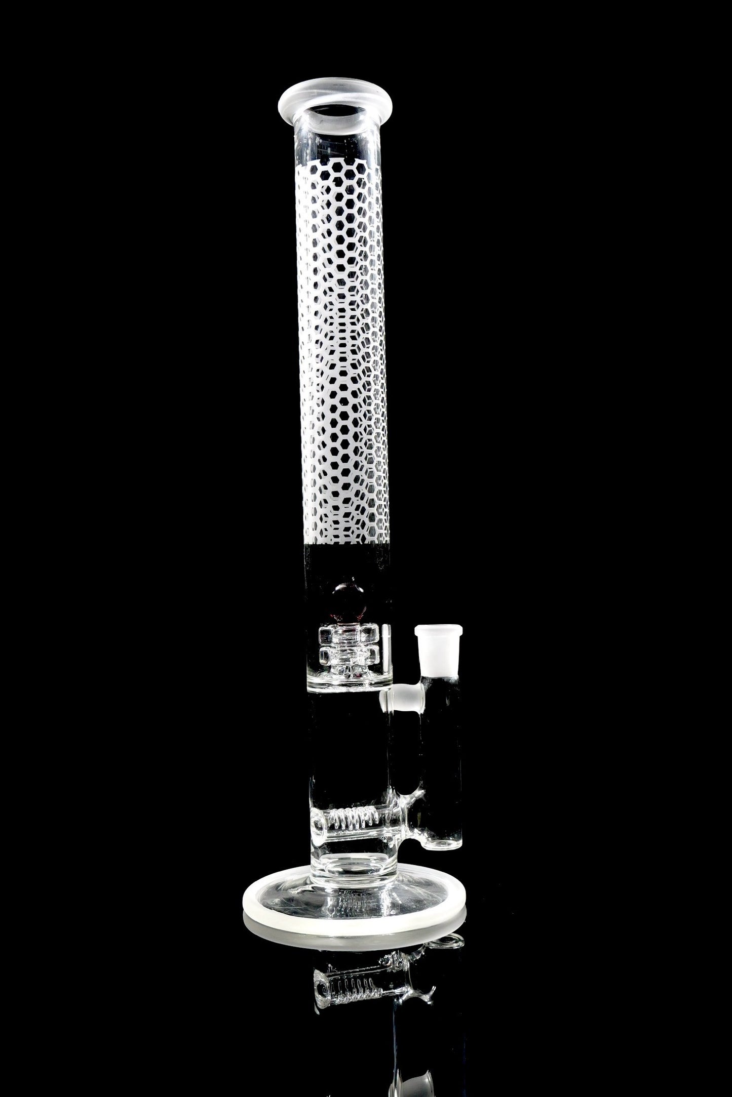 Gnob Glass 44mm 17" Reactor Stemline w/ Sandblasting - 3