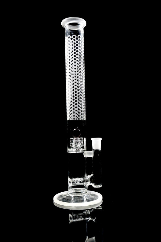 Gnob Glass 44mm 17" Reactor Stemline w/ Sandblasting - 3