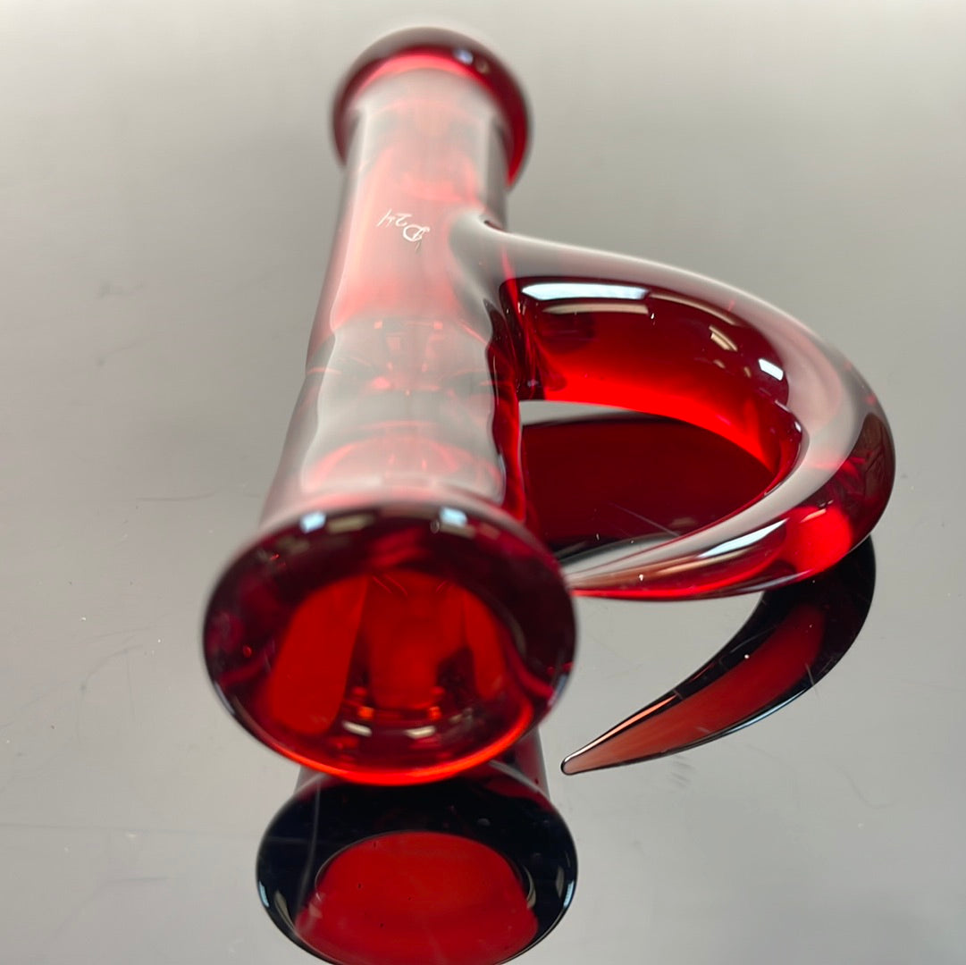 Duffy Pomegranate Horned Chillum