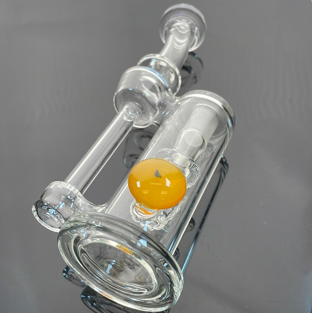 Discobox 14mm Terp Tower Dumper Recycler w/ Grids - Clear