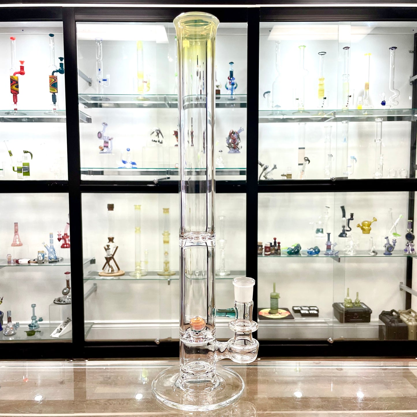 Discobox Natty Perc Straight Tube w/ Fume Mouth - #10
