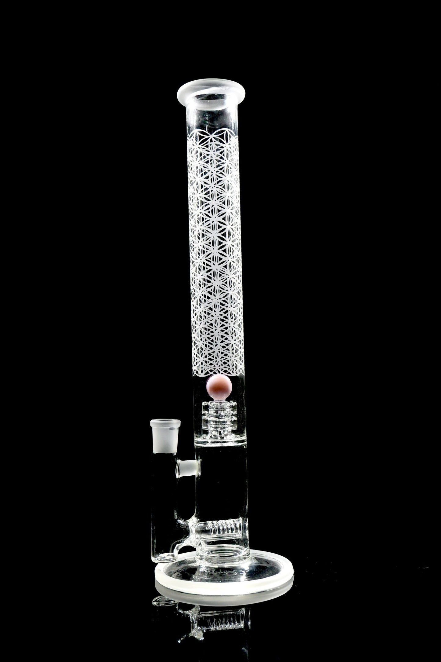 Gnob Glass 44mm 17" Reactor Stemline w/ Sandblasting - 4