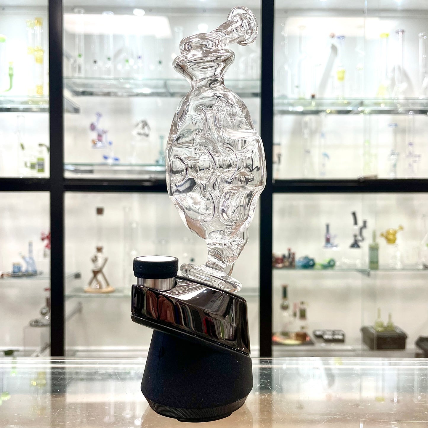 Eka Glass Clear Swiffco Puffco Peak Glass Top
