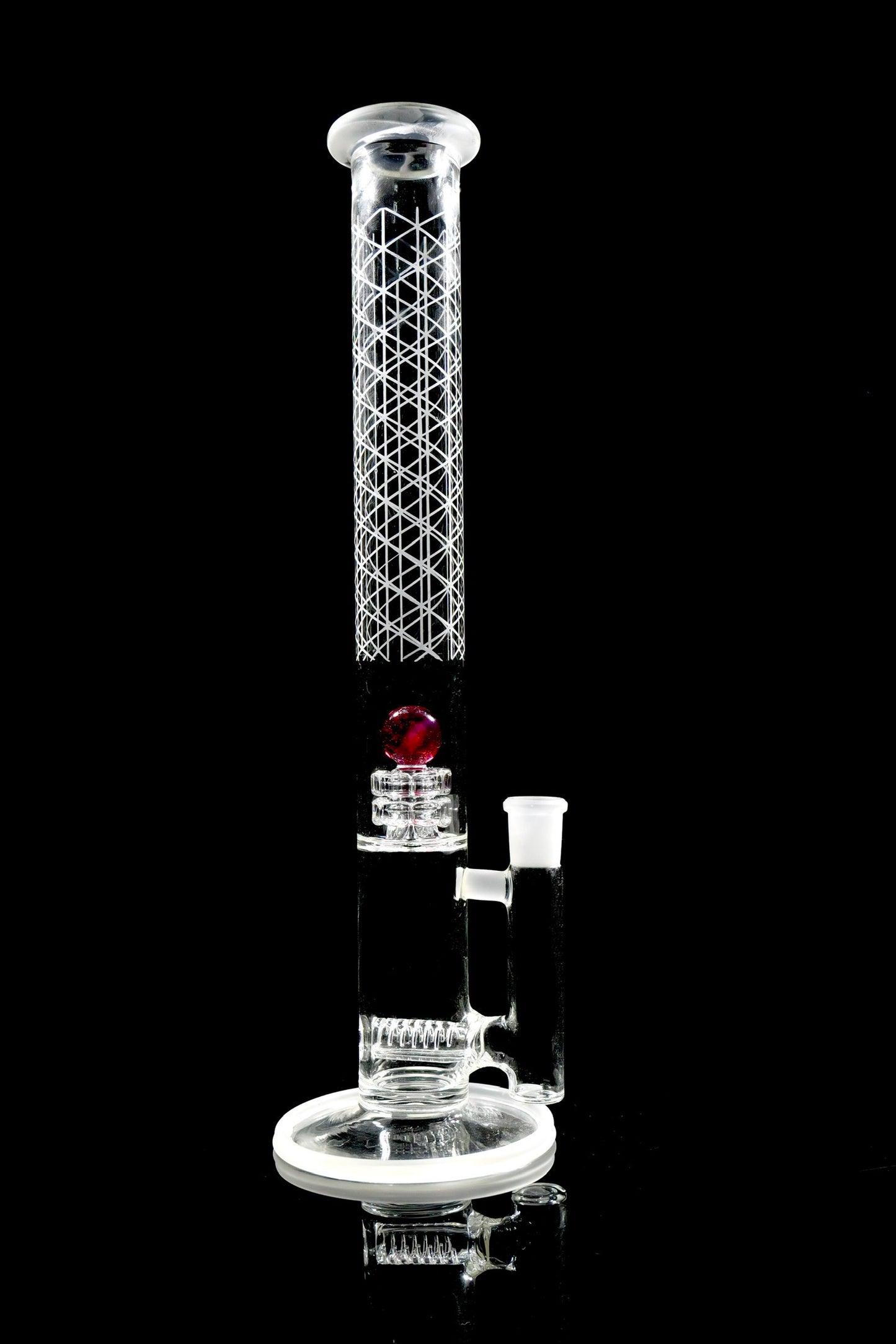 Gnob Glass 44mm 17" Reactor Stemline w/ Sandblasting - 6
