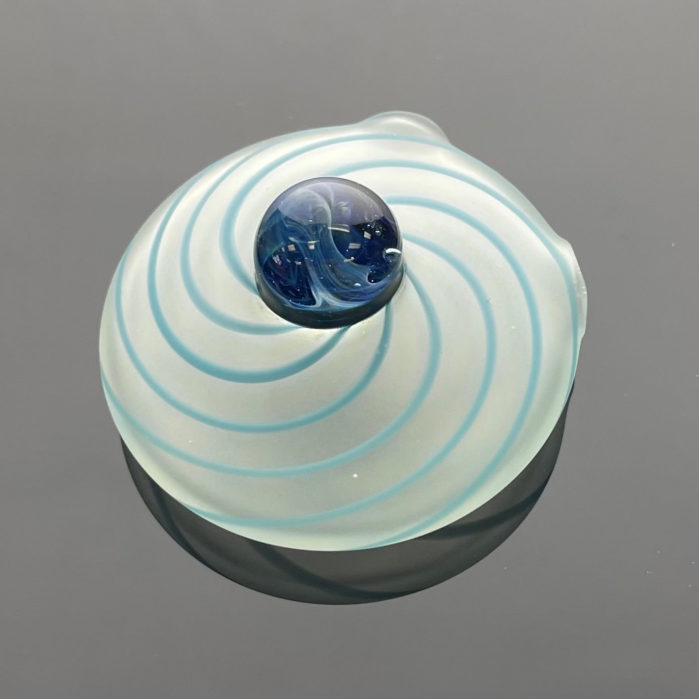Campfire Glass Hollow Swirl Pendant