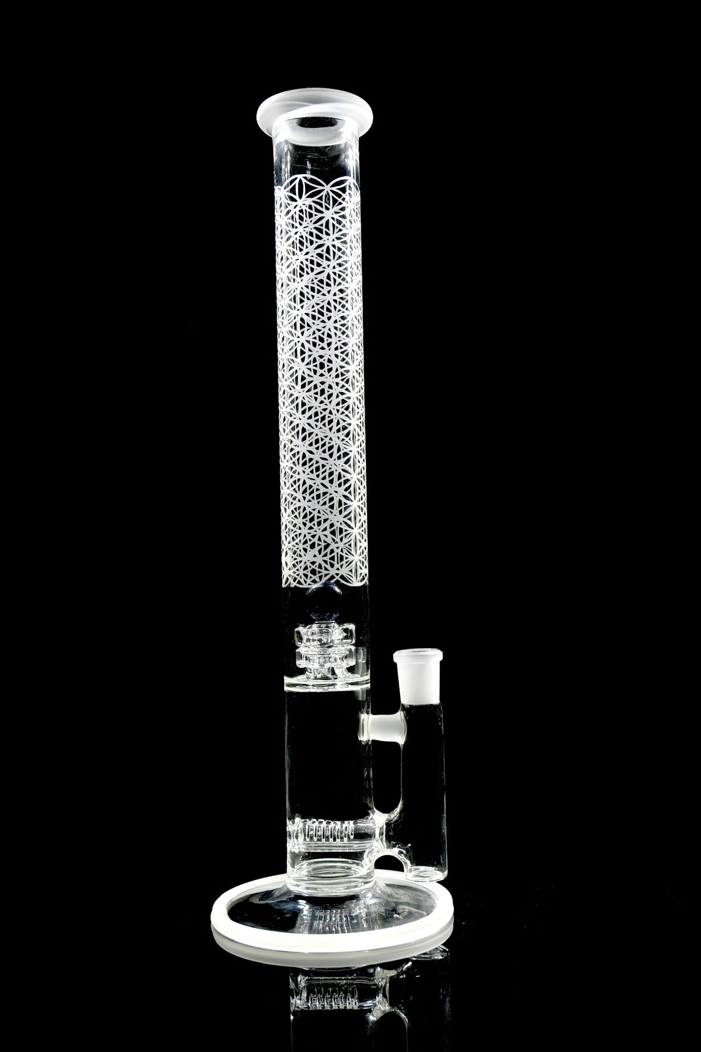 Gnob Glass 44mm 17" Reactor Stemline w/ Sandblasting - 7