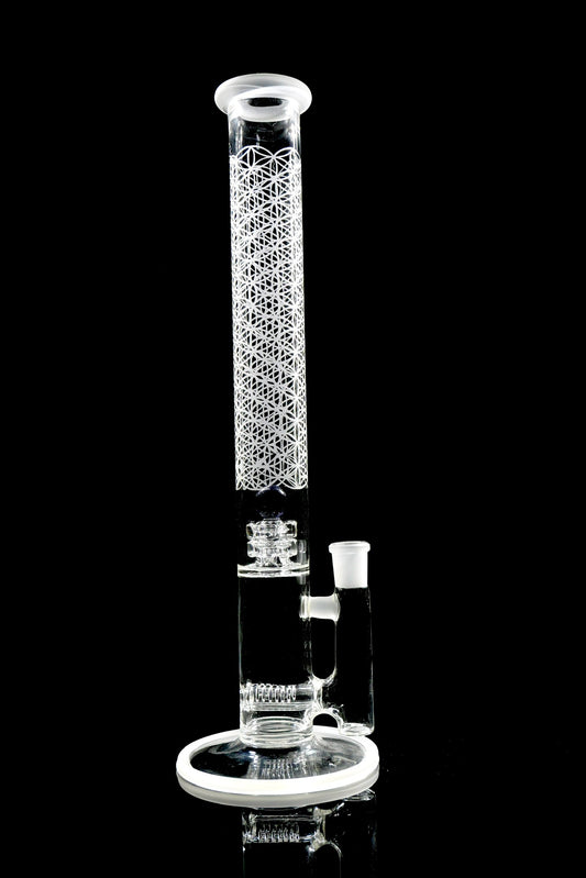 Gnob Glass 44mm 17" Reactor Stemline w/ Sandblasting - 7