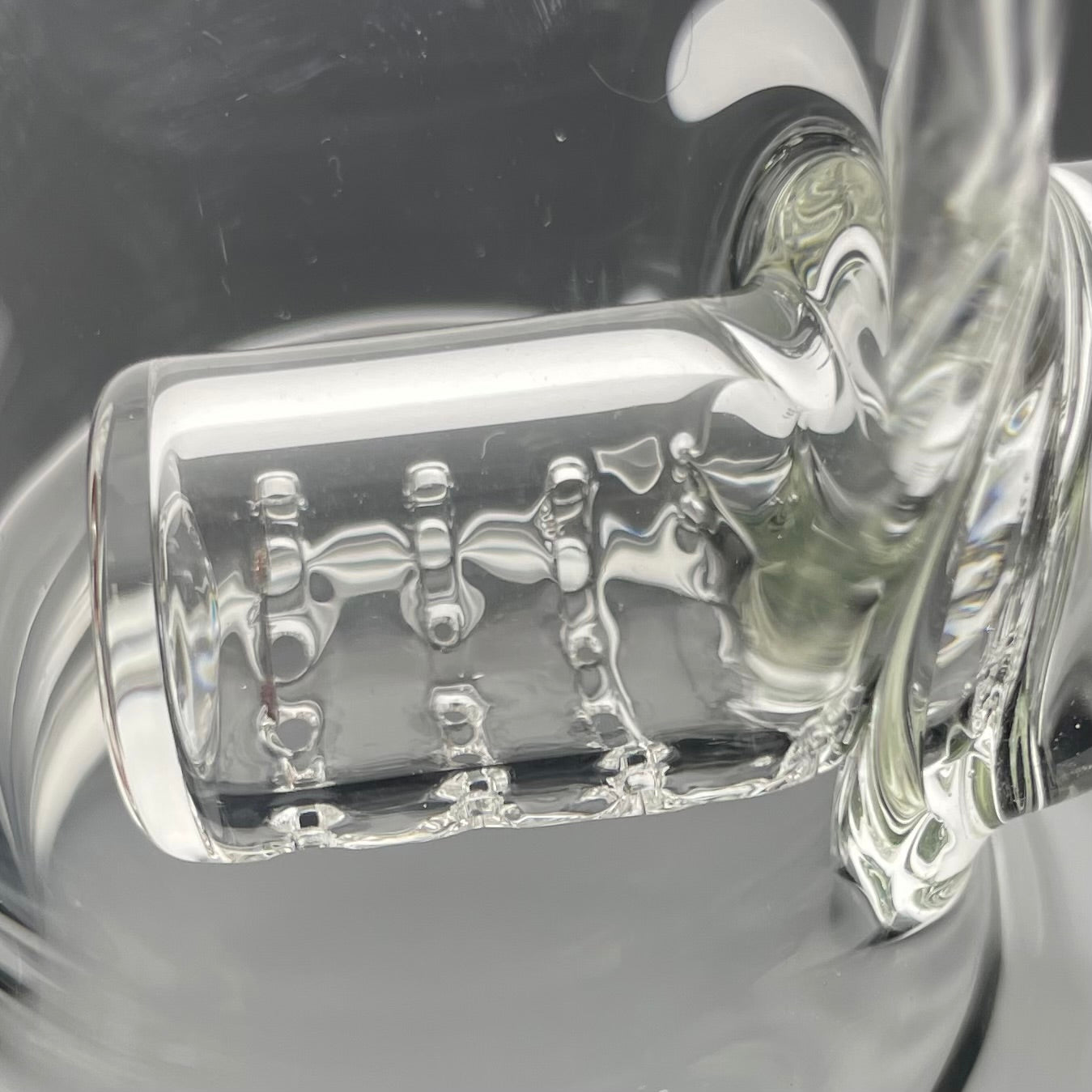 Green Belt 15.5” Clear Hollow Foot Stemline Tube