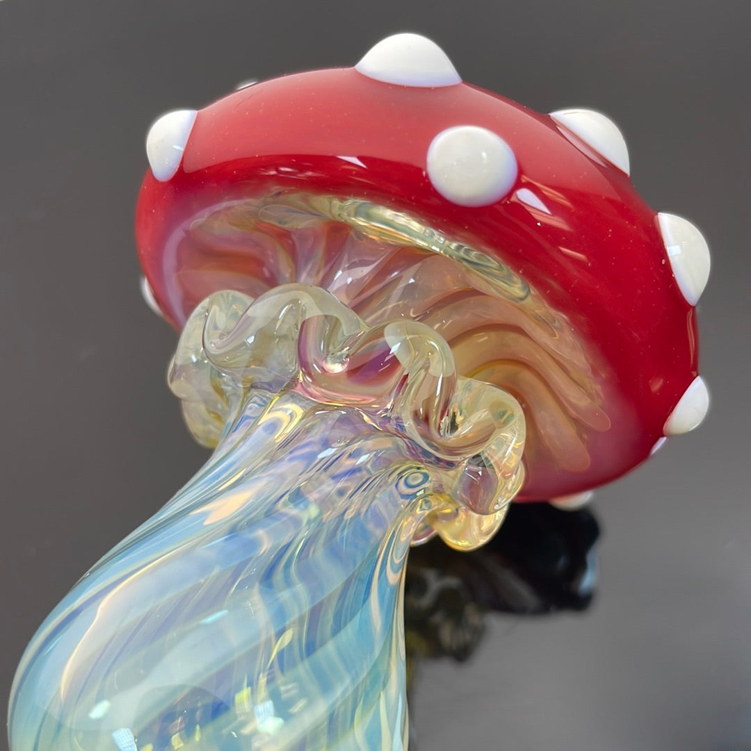 Eckardt Glass Fumed Mushroom Recycler