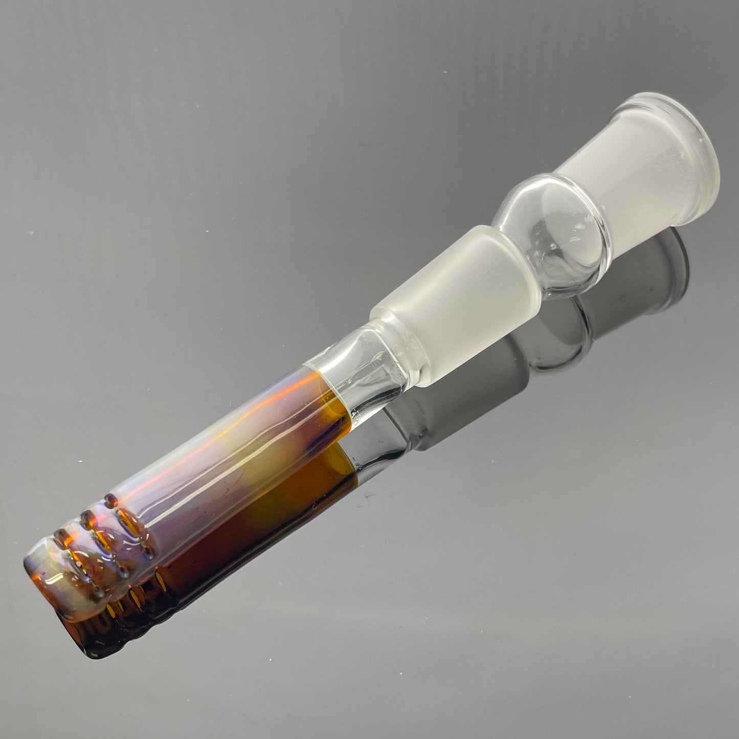 Kobb Boiling Flask Ash Catcher w/ Coloured Stem 18mm 90