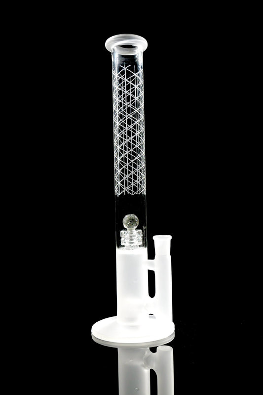 Gnob Glass 44mm 17" Reactor Stemline w/ Sandblasting - 8