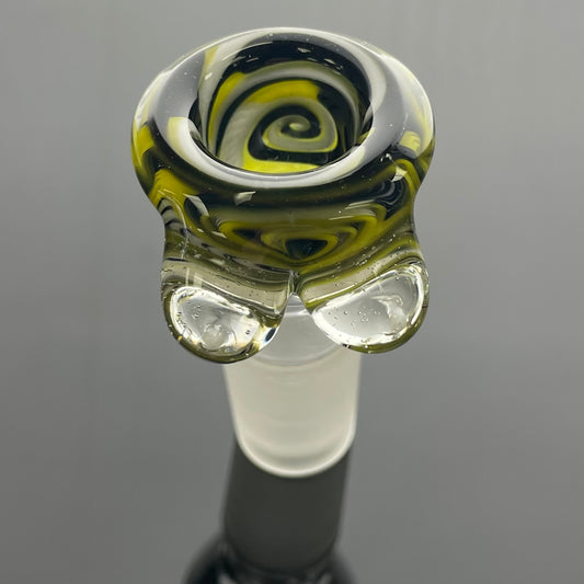 Titz 18mm 4 Hole Line Worked Boob Bowl