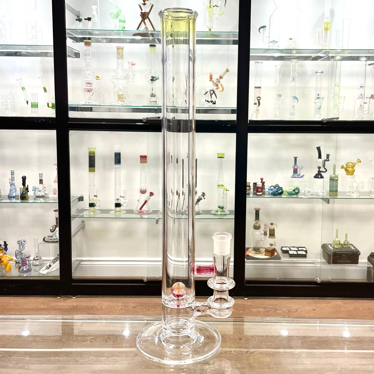 Discobox Natty Perc Straight Tube w/ Fume Mouth - #10 (On sale - 2nd Quality)
