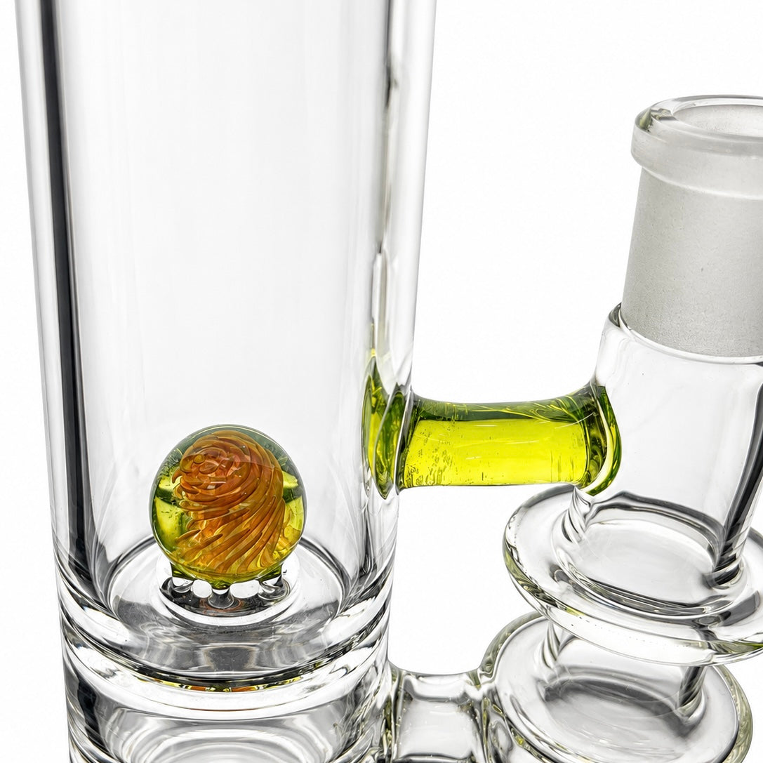 Discobox Natty Perc Straight Tube w/ Fume Mouth - #2