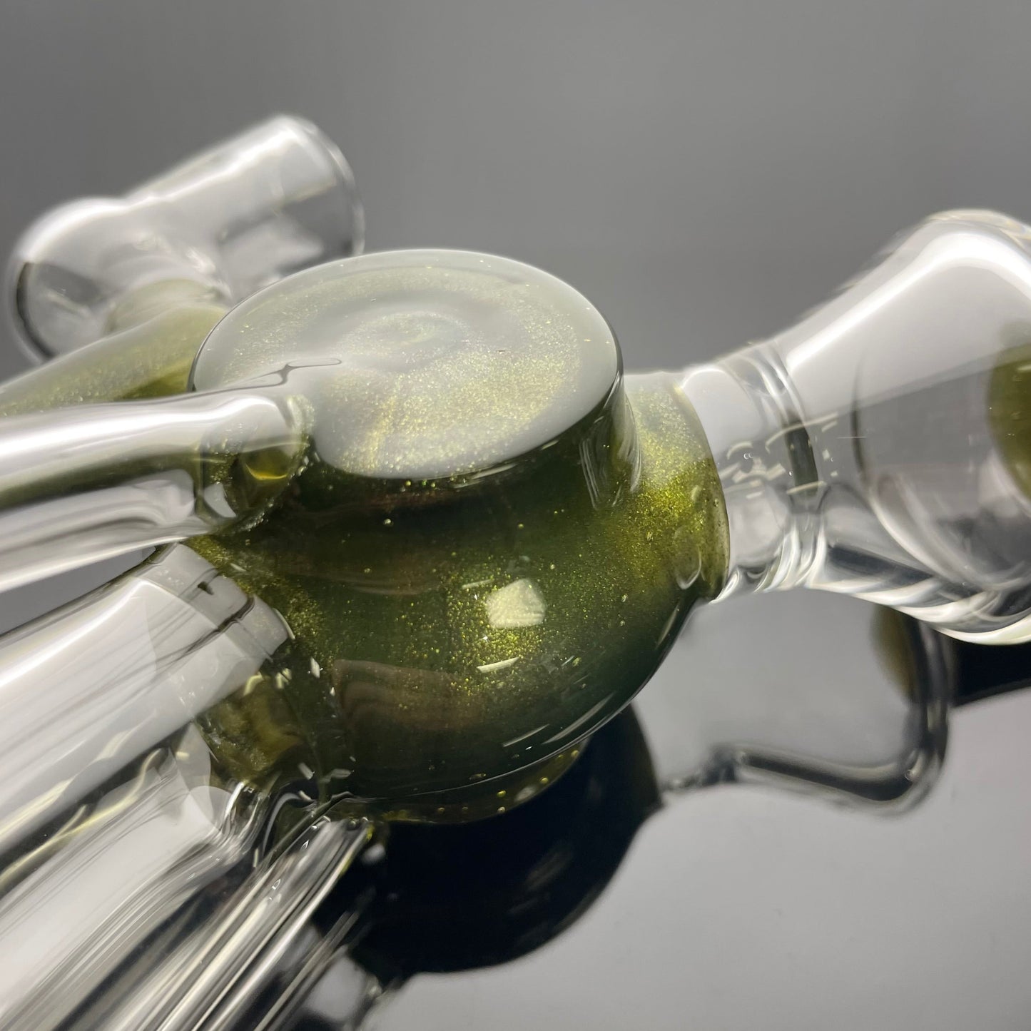Eka Glass Lil' Dipper Rig - Bio Diesel Sparkle