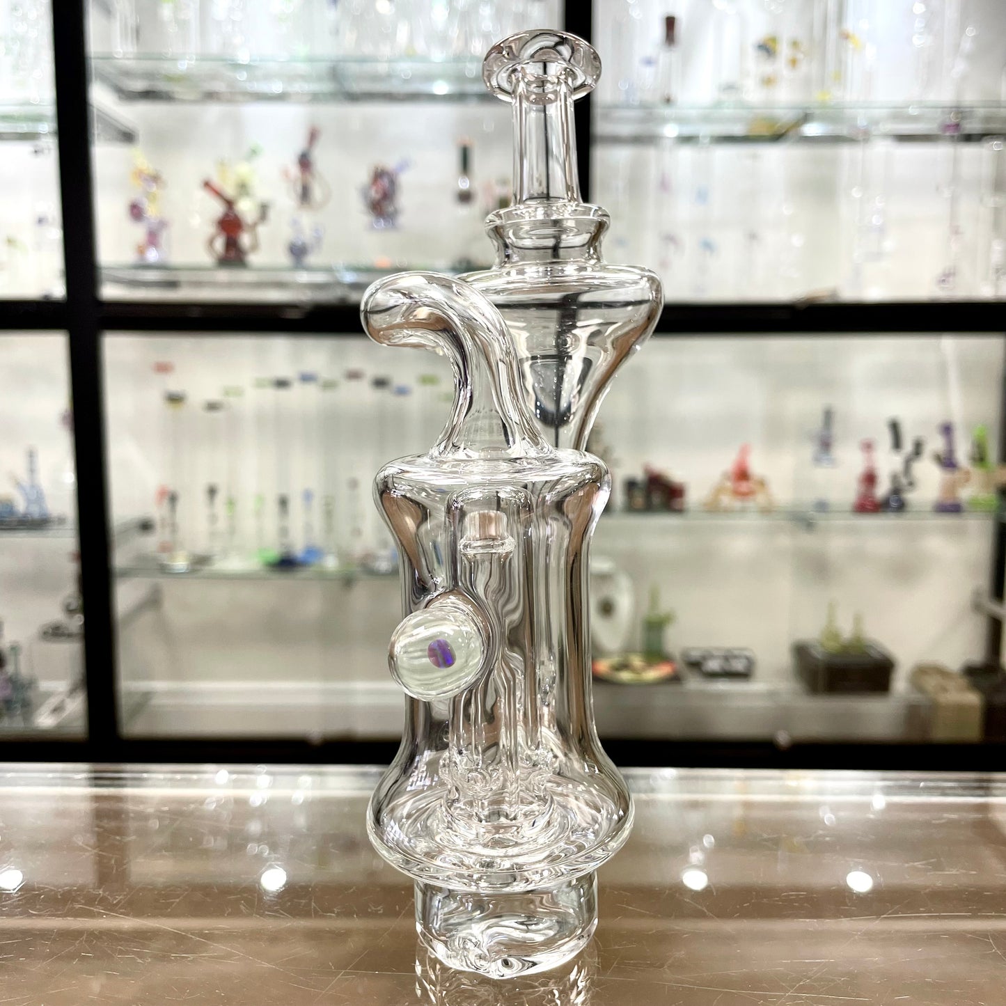 Green Belt Carta Recycler Top w/ Opal