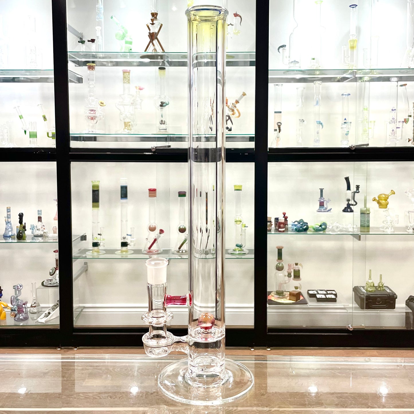 Discobox Natty Perc Straight Tube w/ Fume Mouth - #10 (On sale - 2nd Quality)