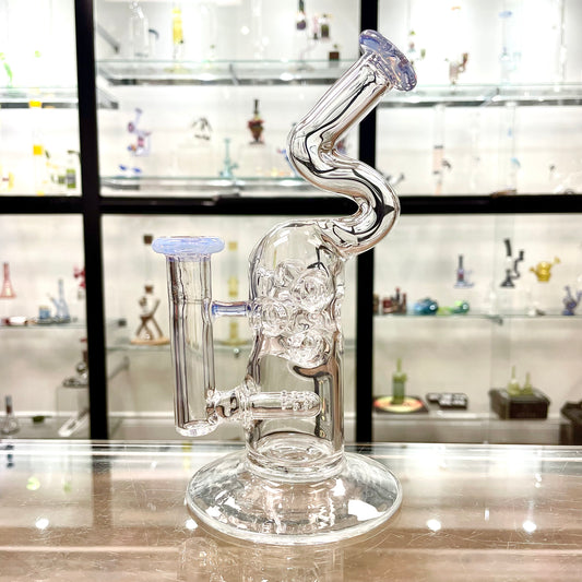 Mimzy Colour Accented Fab Rig w/ Bent Neck - 14mm