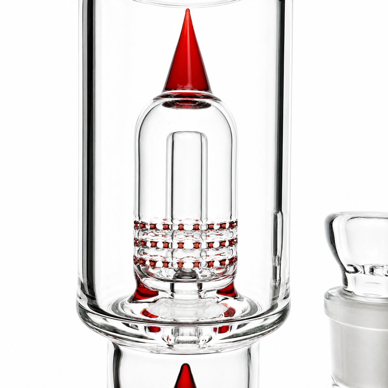 Sovereignty Fixed 4 Slitted to Mini Grid Dome w/ Splash Guard Partial Accent Tube
